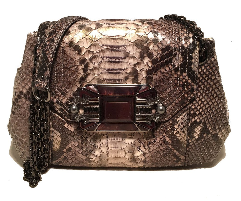 Python Snakeskin Bag