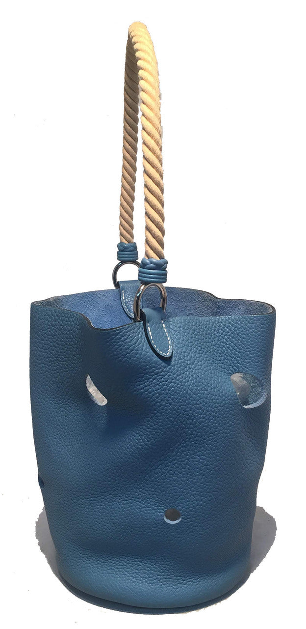 Hermes style bucket bag