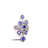 1.20ct Tanzanite 14K White Gold Ring